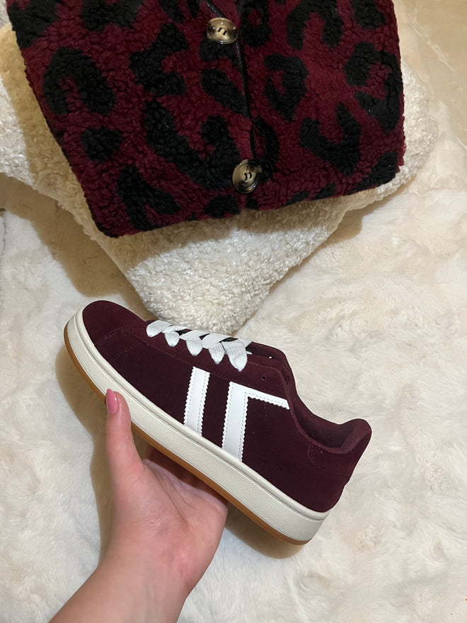 Sneakers bordeaux