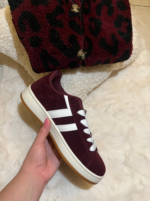 Sneakers bordeaux